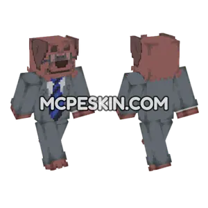 Dog Person Suit Minecraft Bedrock skin