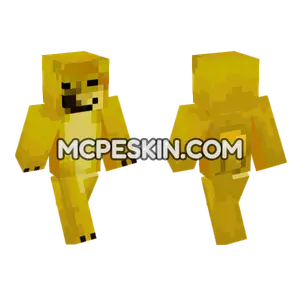 Dogememe Skin Minecraft Bedrock skin