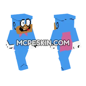 Doise Pizza Tower Minecraft Bedrock skin