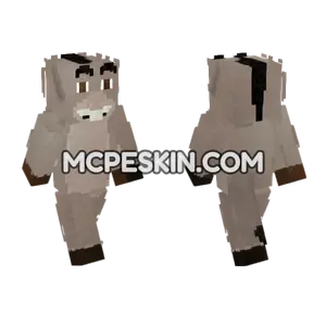 Donkey Dreamworks Pack Minecraft Bedrock skin