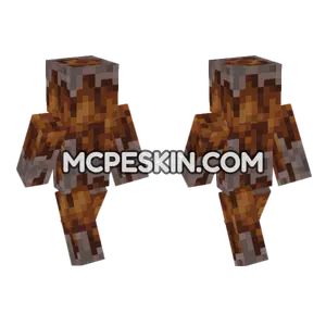 Dormant Creaking Heart Minecraft Bedrock skin
