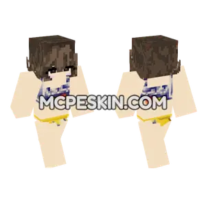 Doubao Ice Black Tea Minecraft Bedrock skin