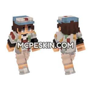 Dustin Season 4 Minecraft Bedrock skin