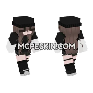 E Girl 6769149 Minecraft Bedrock skin