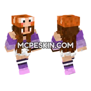 Echecarly Minecraft Bedrock skin