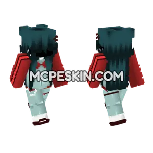 Egirl Red and Teal Dress