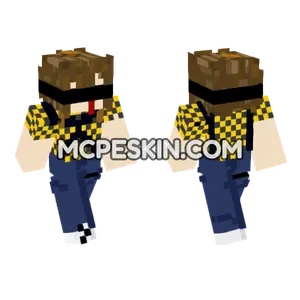 Eleven Season 3 Blindfolded Minecraft Bedrock skin