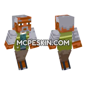 Eli Vance Minecraft Bedrock skin