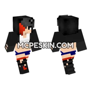Ellie Walls – Jenny Mod Skin Minecraft Bedrock skin