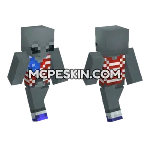 Elvis Presley Minecraft Bedrock skin