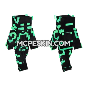 Emerald Skin Minecraft Bedrock skin