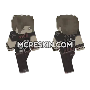 Emo Scene Boy My Chemical Romance Outfit Minecraft Bedrock skin