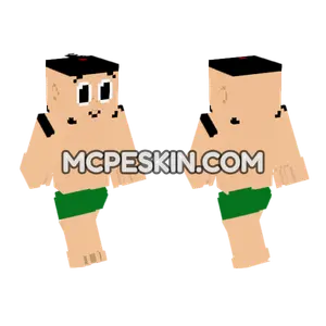 Emperor New Groove Style Minecraft Bedrock skin