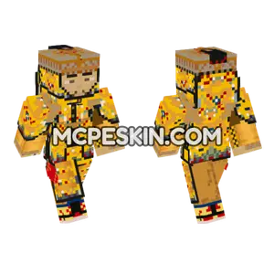 Emperor Qianlong Minecraft Bedrock skin