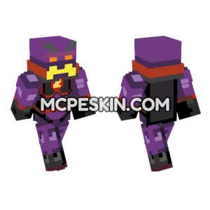 Emperor Zurg Minecraft Bedrock skin