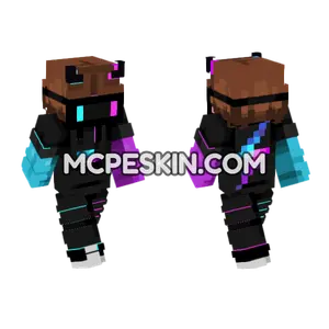 Ender Boy Minecraft Bedrock skin