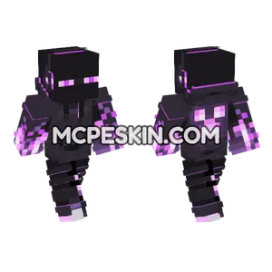 Ender Fighter Minecraft Bedrock skin