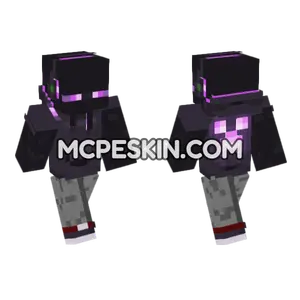 Ender Teen Minecraft Bedrock skin