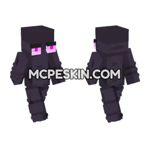 Enderman Skin Minecraft Bedrock skin