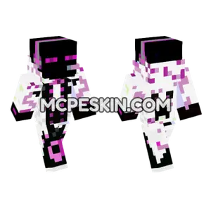 Enderman Skin Minecraft Bedrock skin