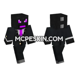 Enderman Suit Minecraft Bedrock skin