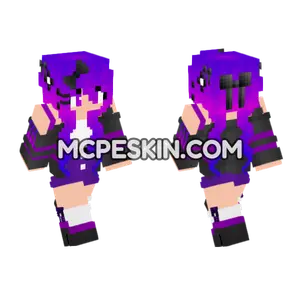 Endy Ender Girl Minecraft Bedrock skin