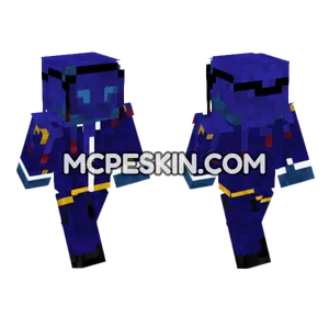 Evil Conductor Minecraft Bedrock skin