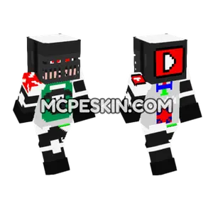 Evil Knight Templar Killer Minecraft Bedrock skin