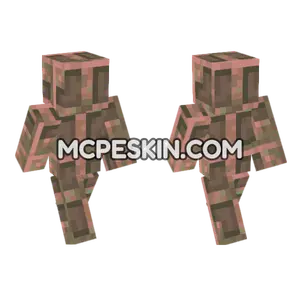 Exposed Copper Bulb Minecraft Bedrock skin