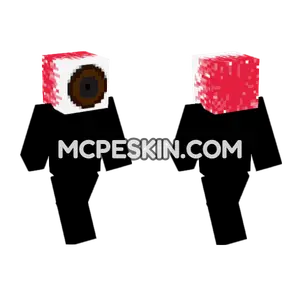 Eye Ball Skin Minecraft Bedrock skin