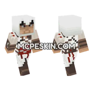 Ezio Auditore Minecraft Bedrock skin