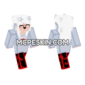 F0xtrot OC Skin Minecraft Bedrock skin