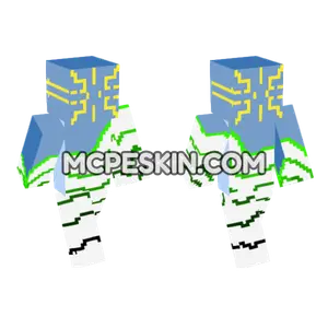 Fancy Landscape Minecraft Bedrock skin