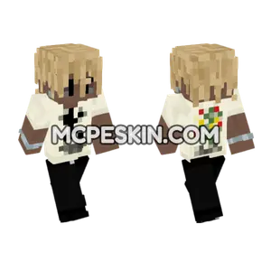 Fashion Player Skin 11 Minecraft Bedrock skin