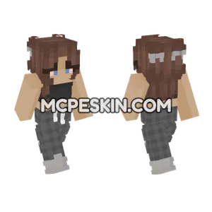 Fashion Player Skin 3 Minecraft Bedrock skin