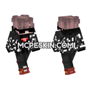 Fashion Player Skin 4 Minecraft Bedrock skin