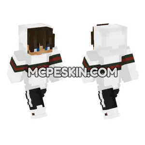Fashion Player Skin 5 Minecraft Bedrock skin