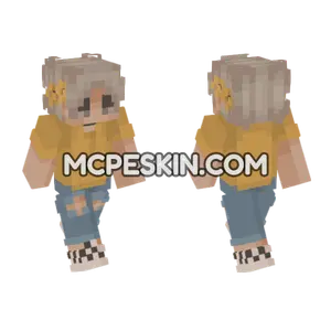 Fashion Player Skin 8 Minecraft Bedrock skin