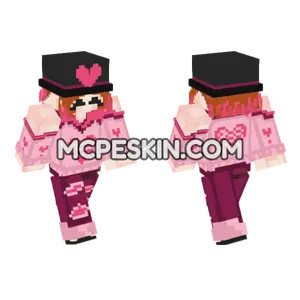 Fillph February V2 Minecraft Bedrock skin
