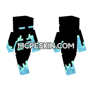 Fire Elemental Minecraft Bedrock skin