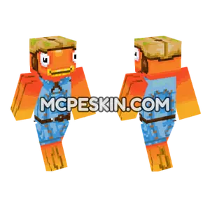 Fishstick No Layer Minecraft Bedrock skin