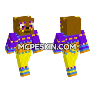 Fizzlybear Character Minecraft Bedrock skin