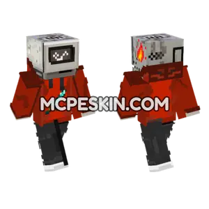 Flint Skin Minecraft Bedrock skin
