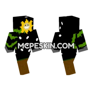 Flowey Skin Minecraft Bedrock skin