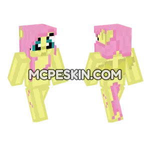Fluttershy Minecraft Bedrock skin