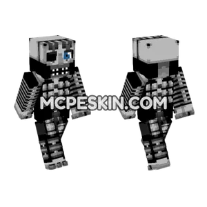 FNAC Endo Minecraft Bedrock skin