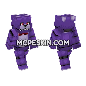FNAF Bonnie The Bunny Minecraft Bedrock skin
