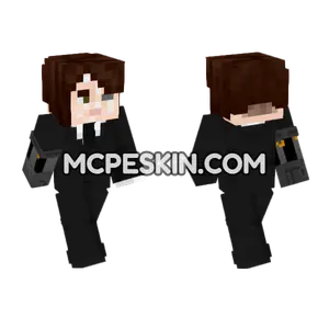 Formal Suit Character Minecraft Bedrock skin