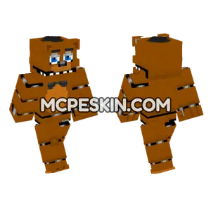 Freddy Fazbear Skin Minecraft Bedrock skin