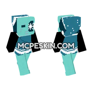 Frosty Star Dandy Astro Skin Minecraft Bedrock skin